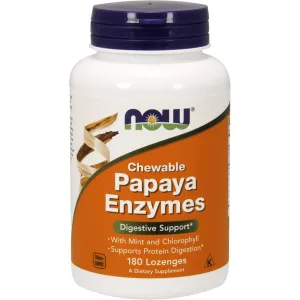 Papaya Enzymes 180 loz by NOW