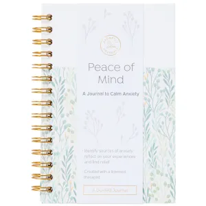 Peace of Mind: A Journal to Calm Anxiety (Eucalyptus)