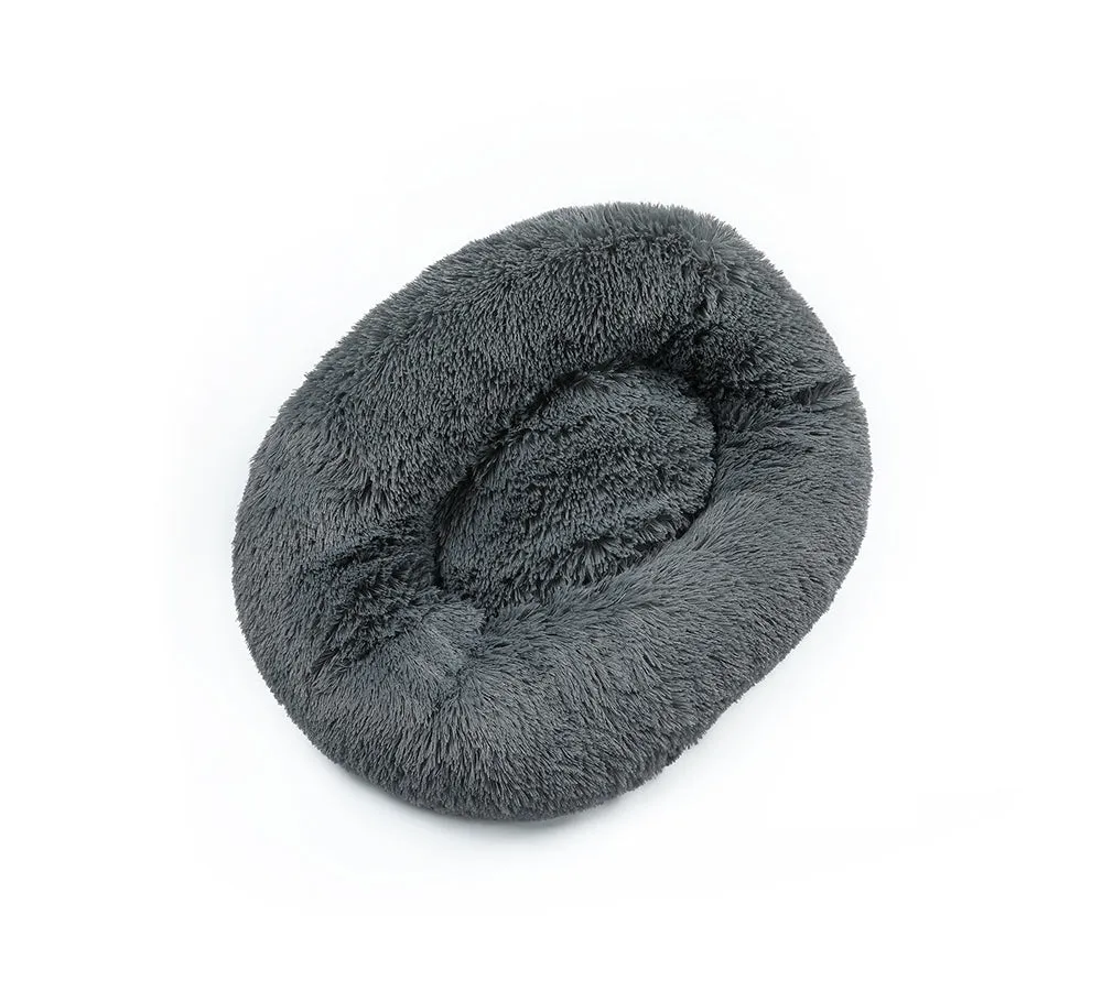 Pet Dog/Cat Soft Plush Round Cushion Bed 80cm