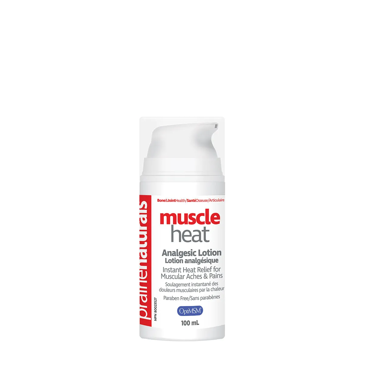 Prairie Naturals Muscle Heat with OptiMSM (100mL)