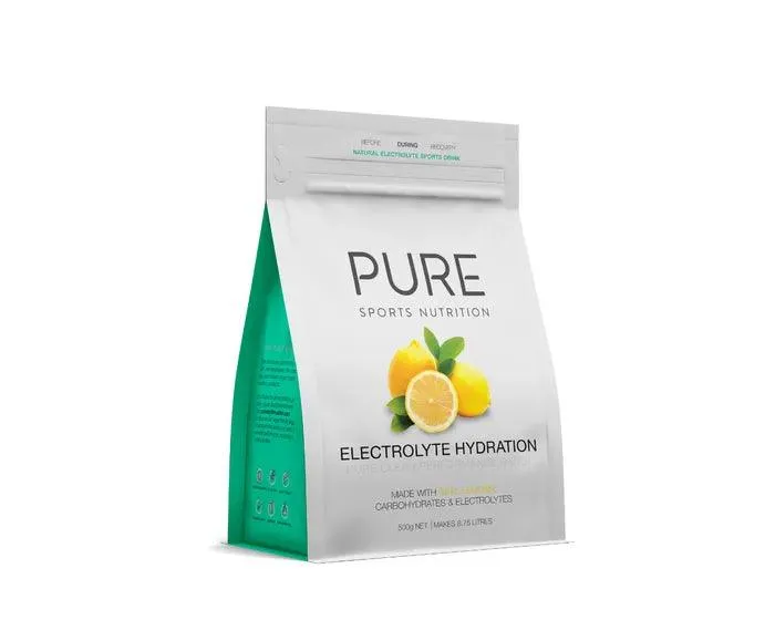 Pure Sports Electrolye Hydration Powder Lemon 500G