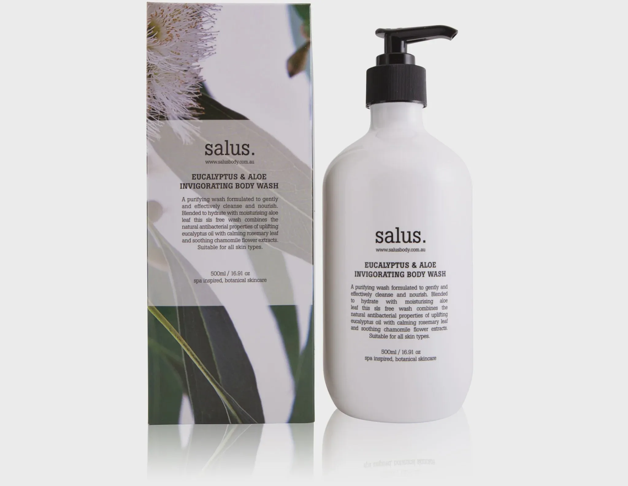 Salus Eucalyptus and Aloe Invigorating Body Wash