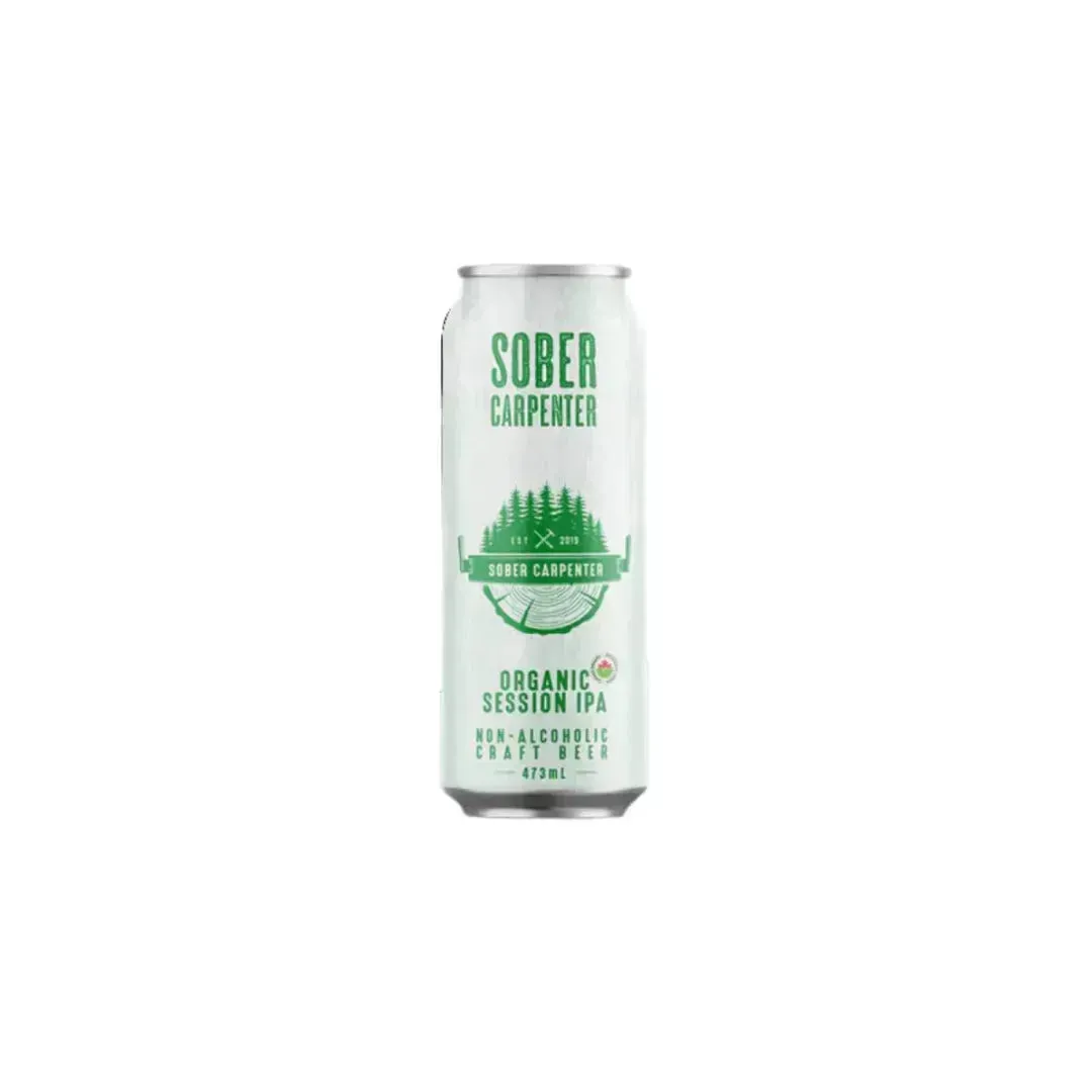 Sober Carpenter Non-Alcoholic Organic Session IPA Beer