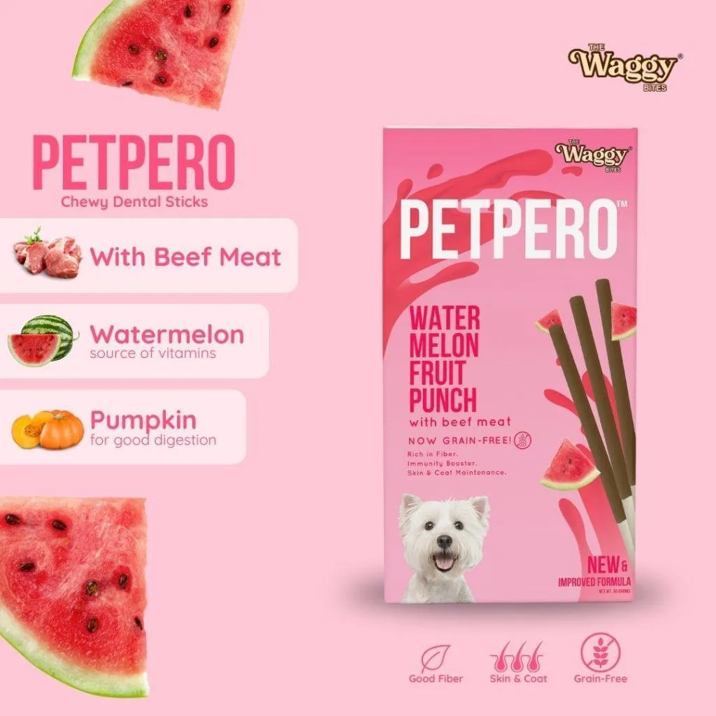 The Waggy Bites - Petpero Watermelon   Beef