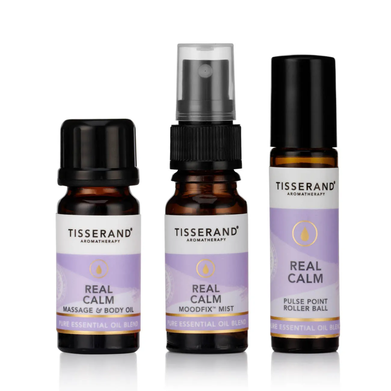 Tisserand Aromatherapy Real Calm Discovery Kit 2 x 9ml, 1 x 10ml