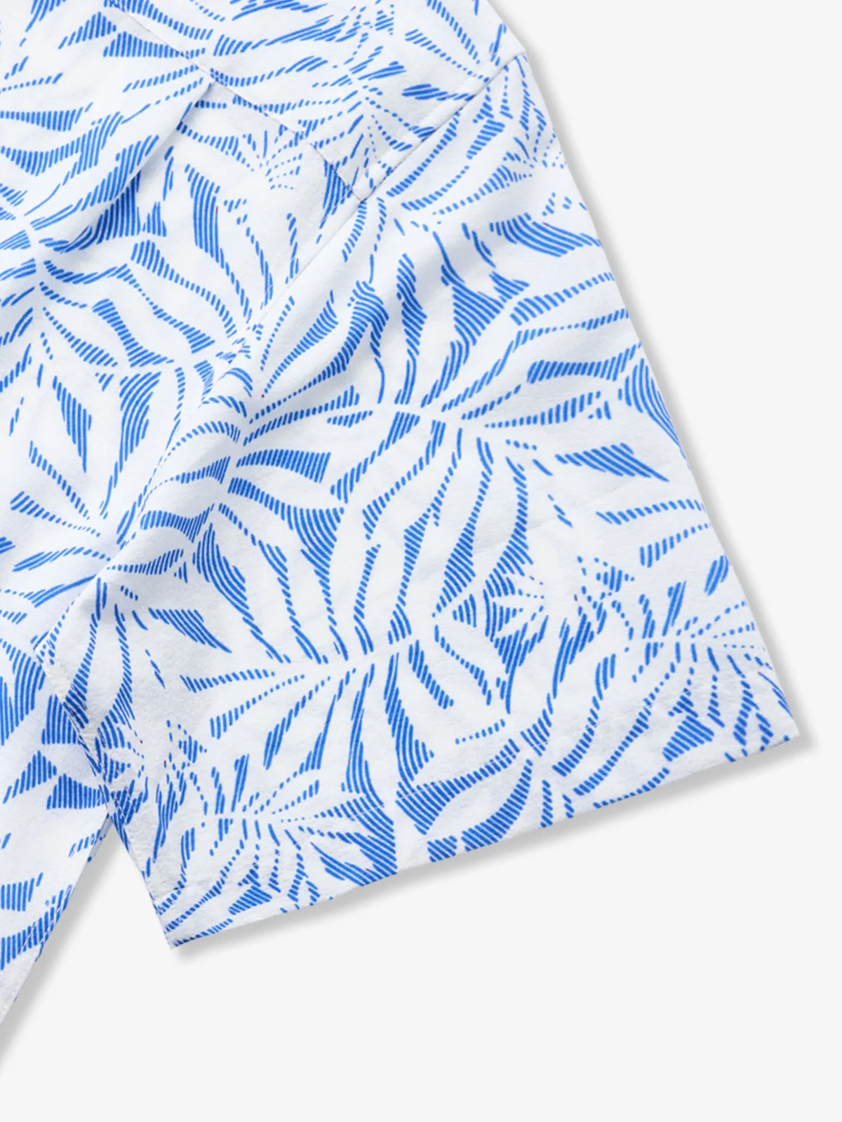 Tropical Paradise Seersucker Shirt